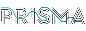 Logo programma di accellerazione di Università di Prato, Startup Italia e Nana Bianca chiamato Prisma CTE 5G